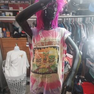 2 1999 Authentic Vintage " 7th Annual Weenie Roast & Luau " T-Shirts